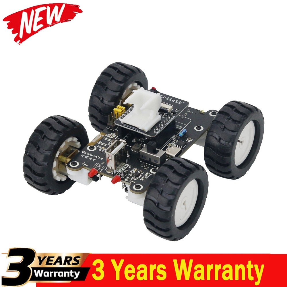 ESP32CAM WiFi Robot Car Kit with Camera Arduino Python Programming RC Smart Car
