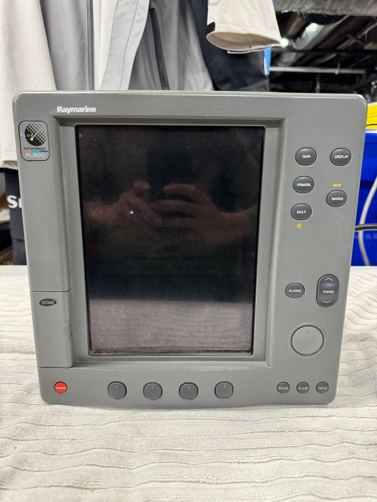 Raymarine RL80C PLUS PATHFINDER Radar Display Unit MFD E52038 See Description