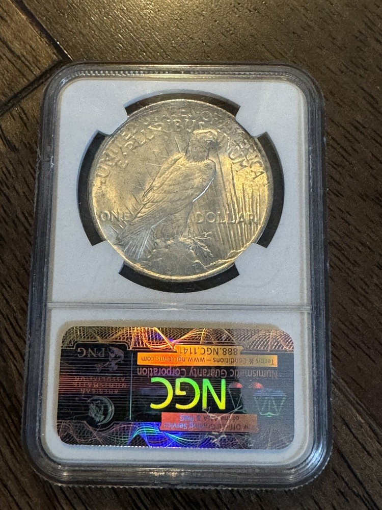 Peace Dollar 1923 S MS 63. #3370459-193