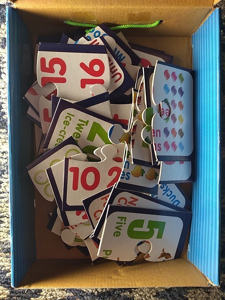 Puzzle Tots, From 1-20 Learning, 21 puzzles, 3+