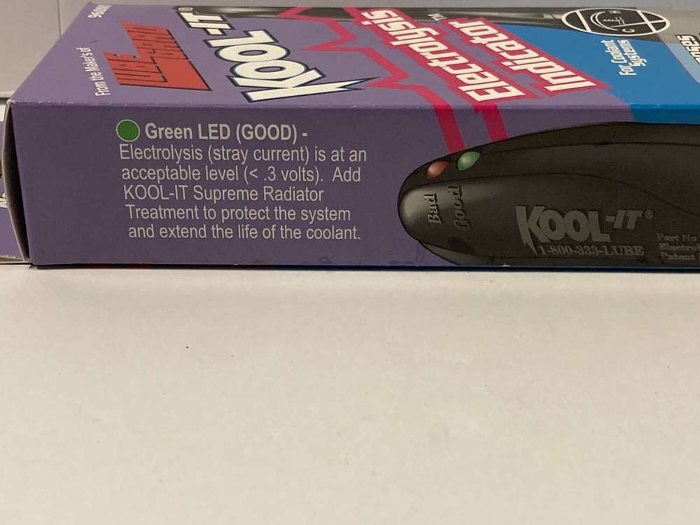 LUBEGARD KOOL-IT 96000 ELECTROLYSIS INDICATOR