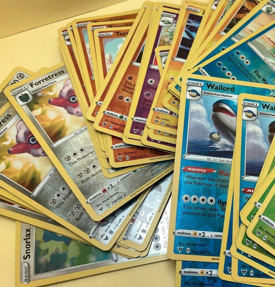 Reverse Holo Pokemon Sword & Shield Vivid Voltage /185 $2 Minimum Order Required