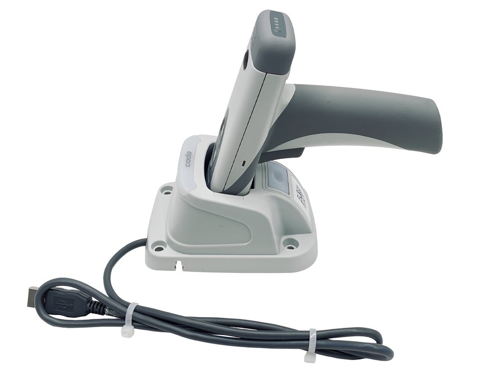 Code CR2612 Bluetooth Portable Barcode Scanner w/Cradle CRA-A104 & USB Cord