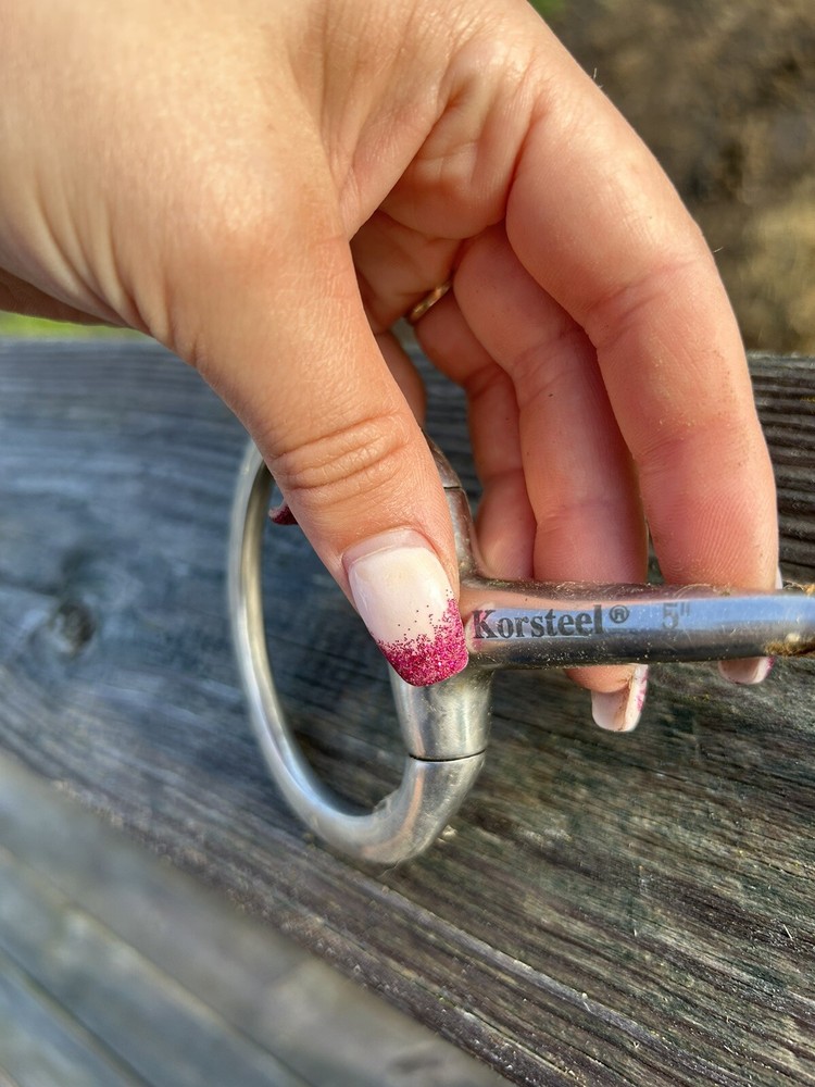 Korsteel Eggbutt Snaffle Bit 5”