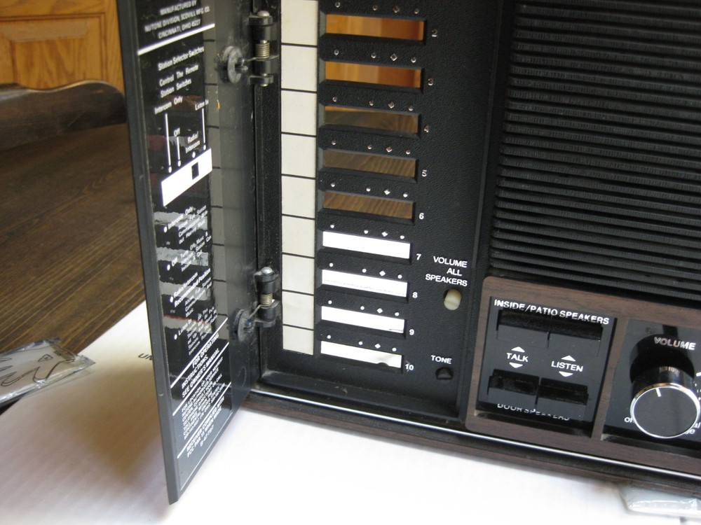 Nutone Intercom Master Unit IMA406 used