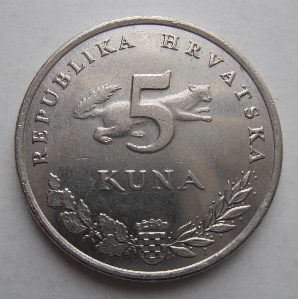 CROATIA 5 KUNA 2011
