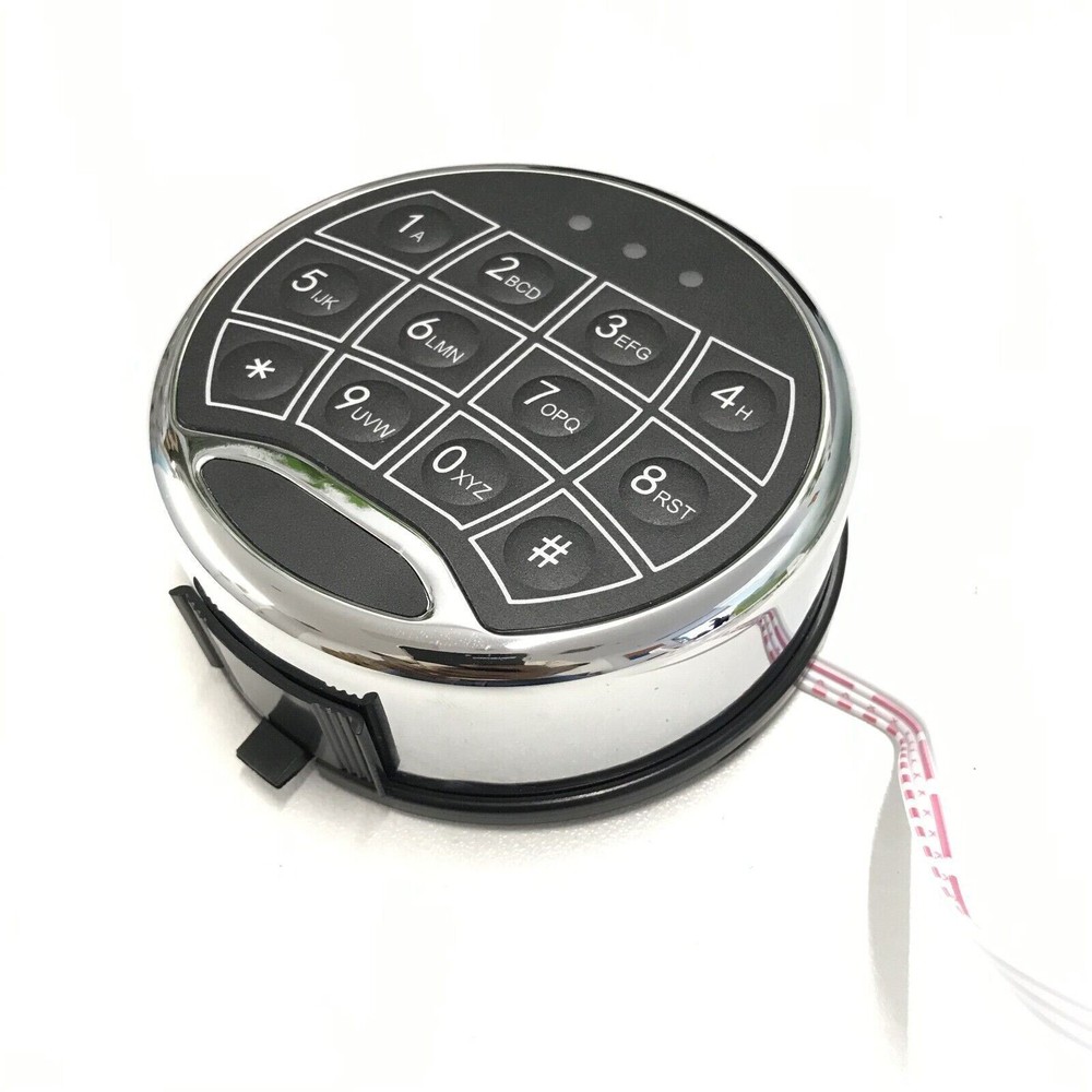 Ambition Electronic Safe Lock Replacement With Swing Bolt Lock With 2 Master Key