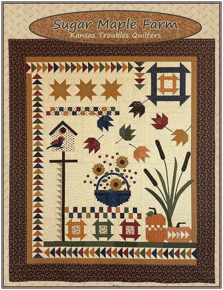 Sugar Maple Farm Sampler Quilt Pattern by Lynne hagmeier