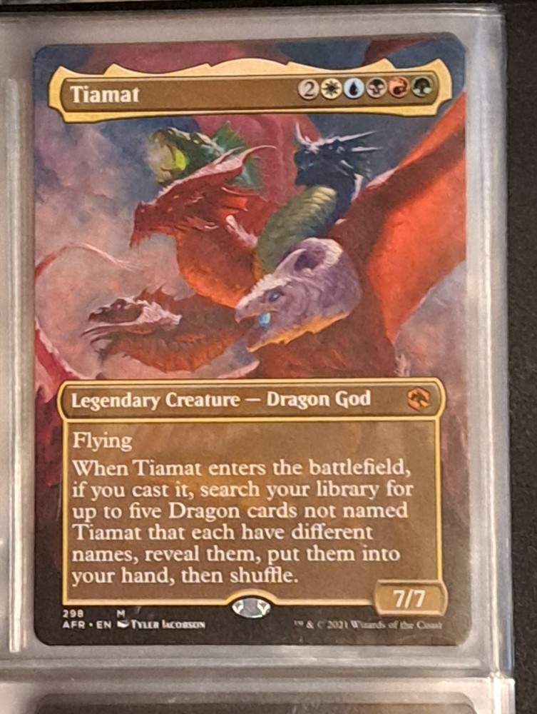 MTG D&D: Forgotten Realms complete base + Tiamat & borderless, full module set