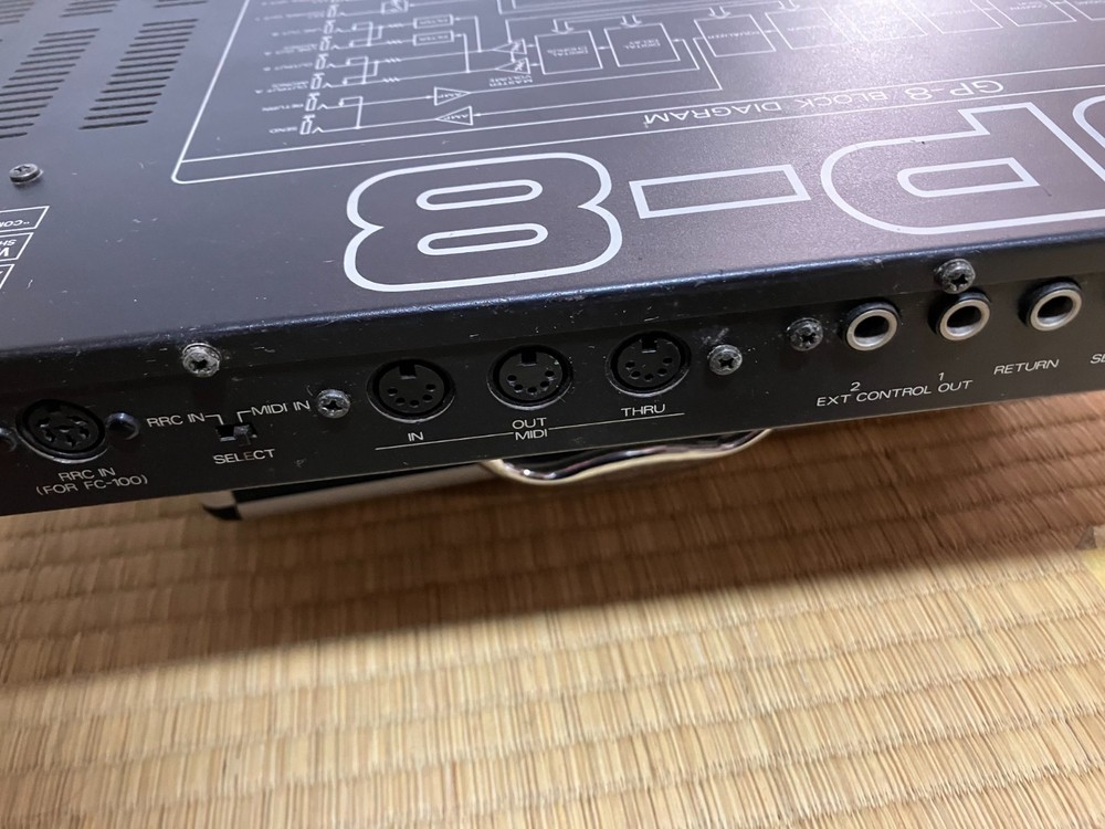 Roland GP-8 Guitar Effects Processor Multi Effector Rack Unit Used