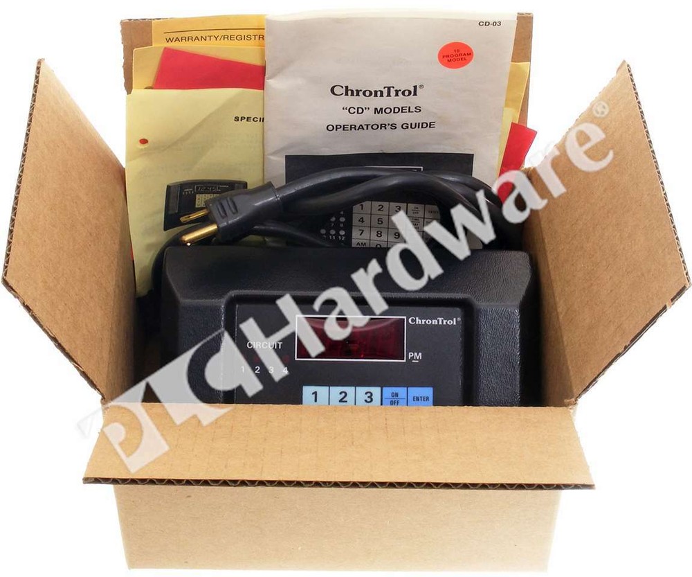 New ChronTrol CD-4S Table Top Programmable Timer