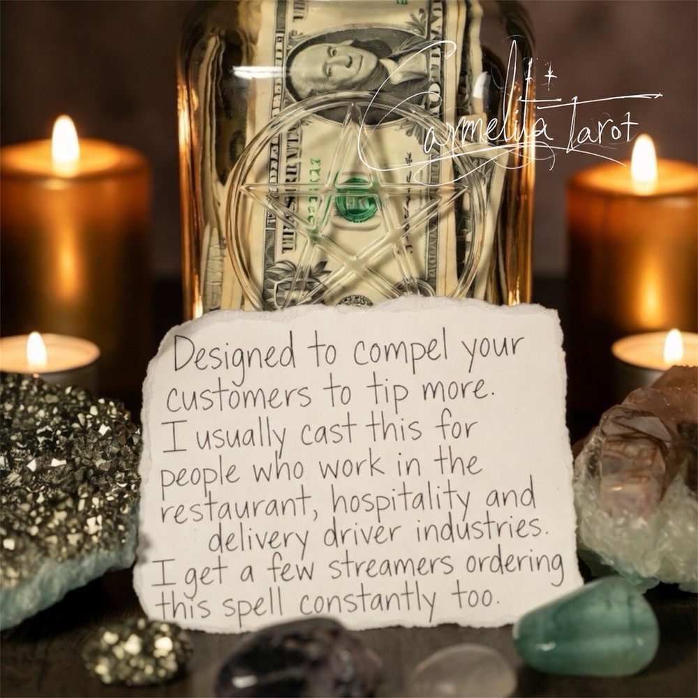 Get More Tips At Work Spell - By Carmelita Tarot