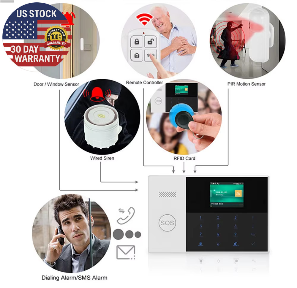 PGST PF-50 High Quality Wireless Remote Control for Home Security Systems Alarm