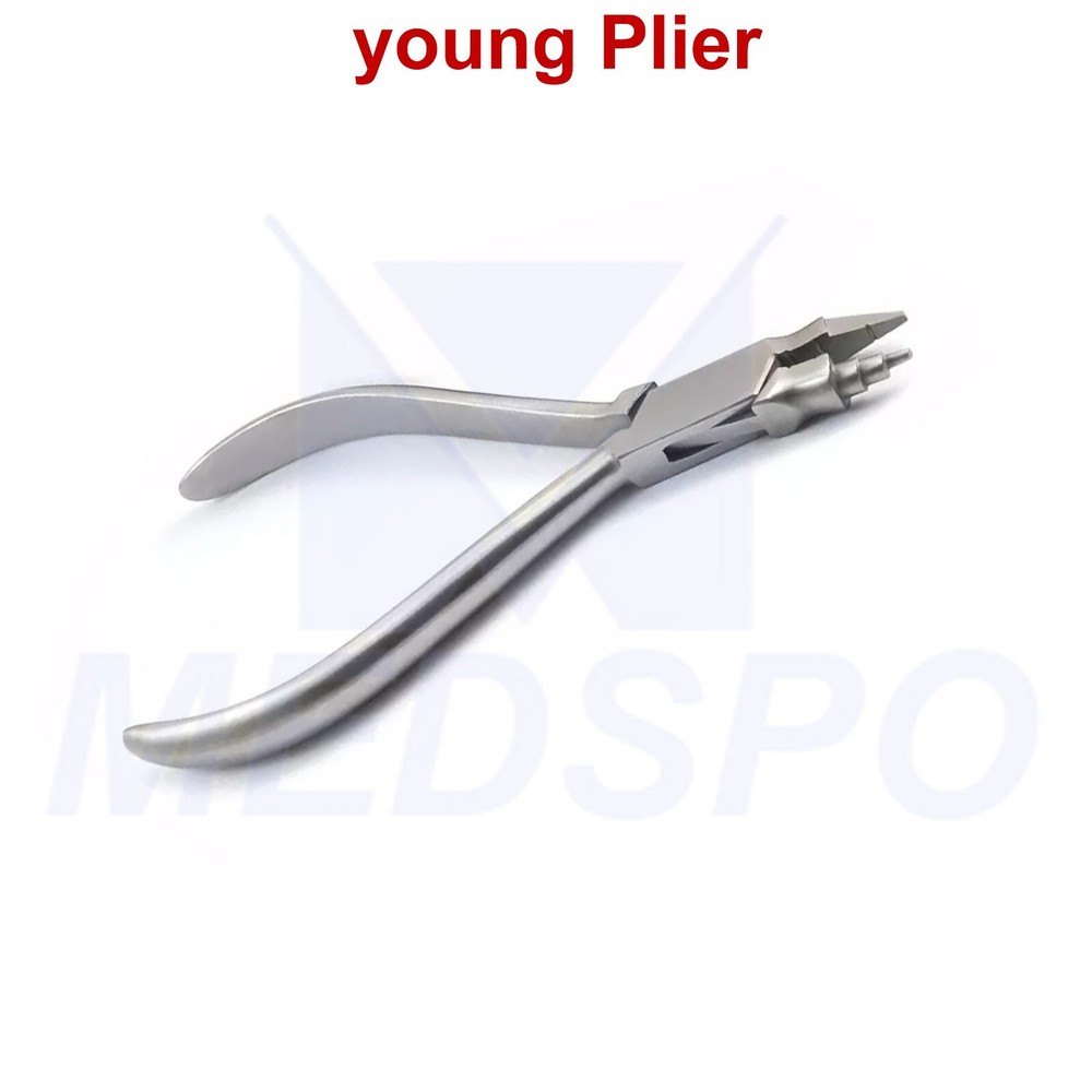 Orthodontic Young Plier Loop Forming Wire Bending Adjusting Dental Lab Tools CE