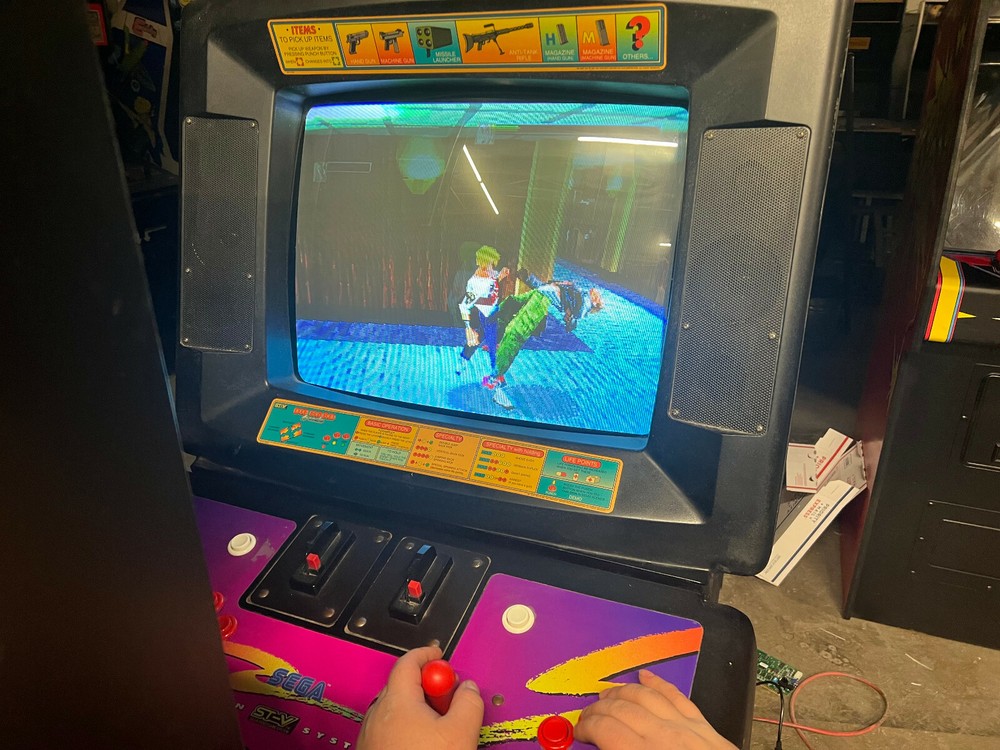 DIE HARD ARCADE by SEGA 1996 (Excellent Condition)