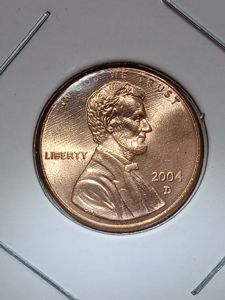2004 Denver Lincoln Cent Doubled Die Reverse Fs-01!!!
