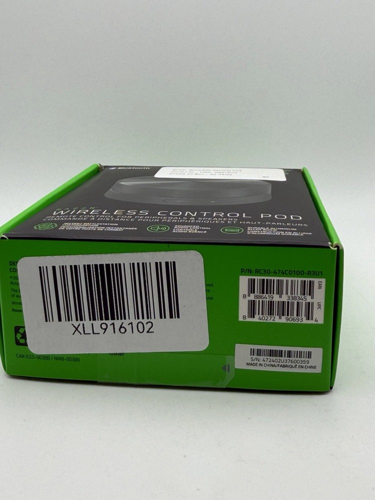 Razer Wireless Control Pod For Peripherals & Speakers Advanced Audio Control