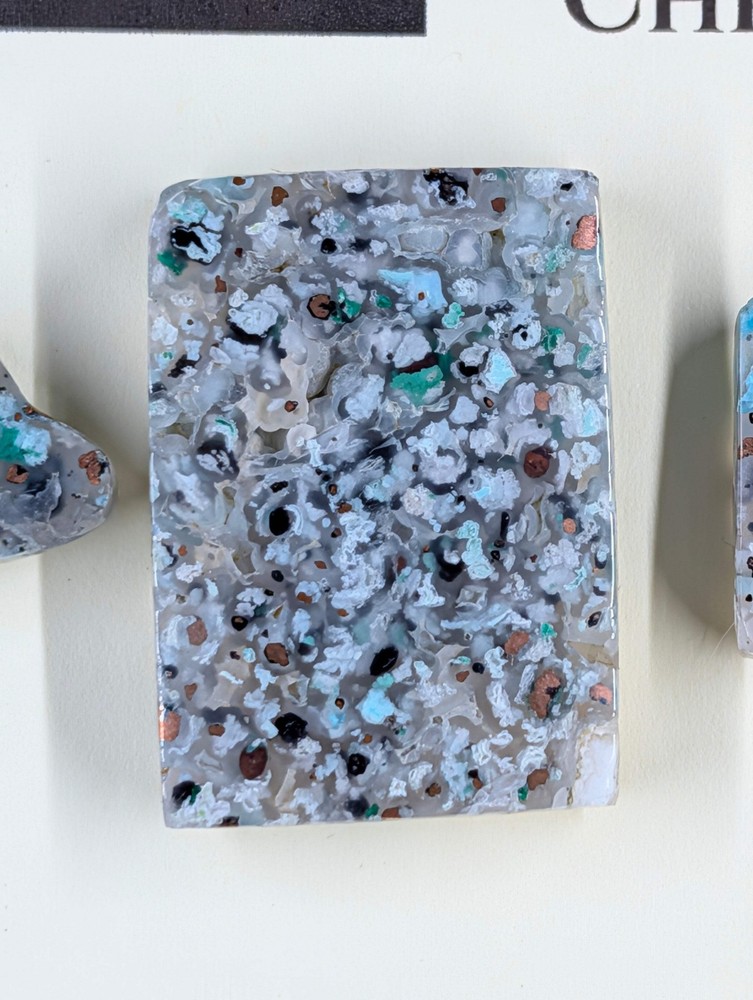 Rectangle Shape - Confetti Chrysocolla - Sacred Alchemy Select - Design-Ready Se