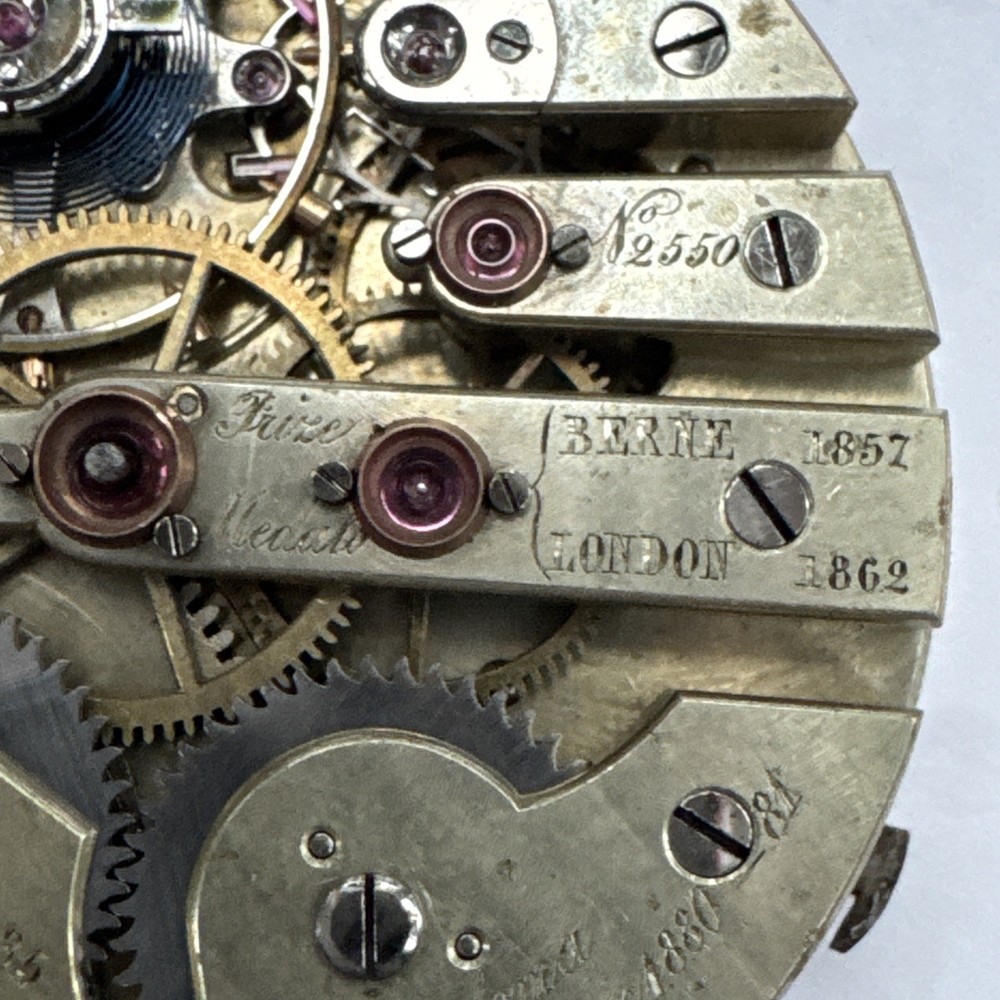 Baume & Co Pocket Watch Face, Missing Case, Vintage Look