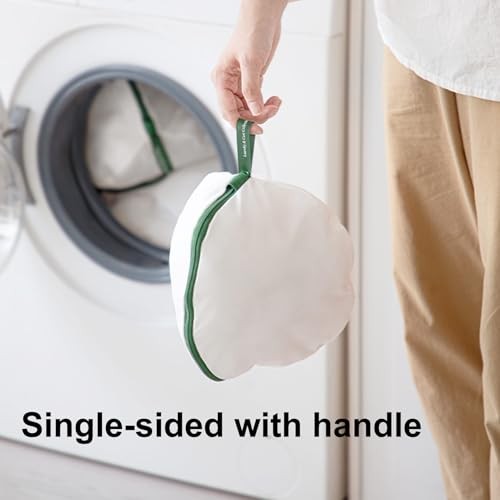 Round Reversible Laundry Net, 2-Size Mesh Laundry Bag Set, Fine Mesh Wash