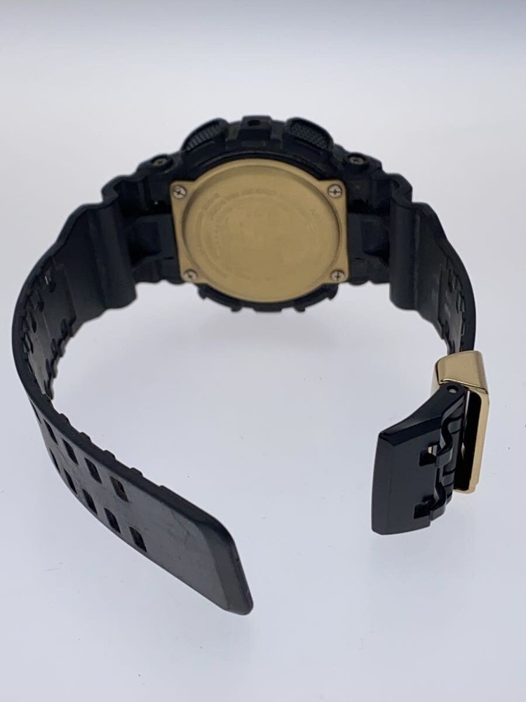 CASIO Quartz Watch G SHOCK Digital Analog Rubber BLK BLK
