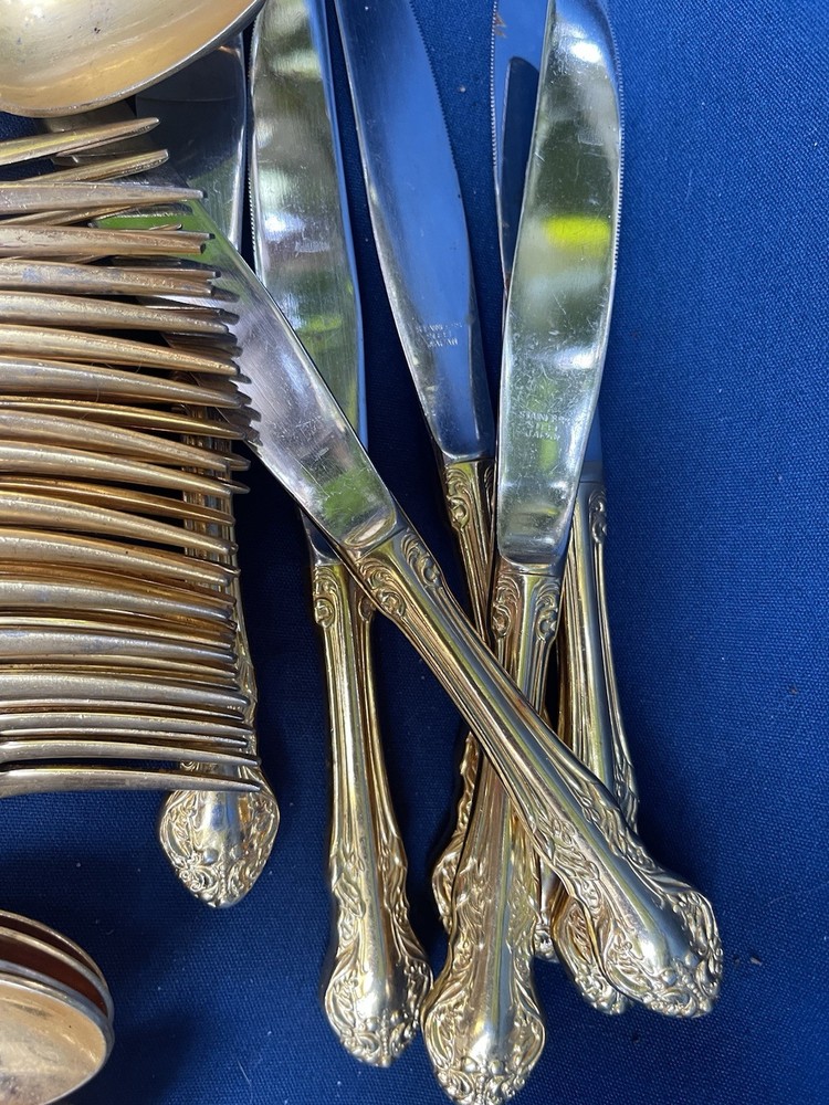 CAPCO JAPAN GOLD FLATWARE 42 Pieces