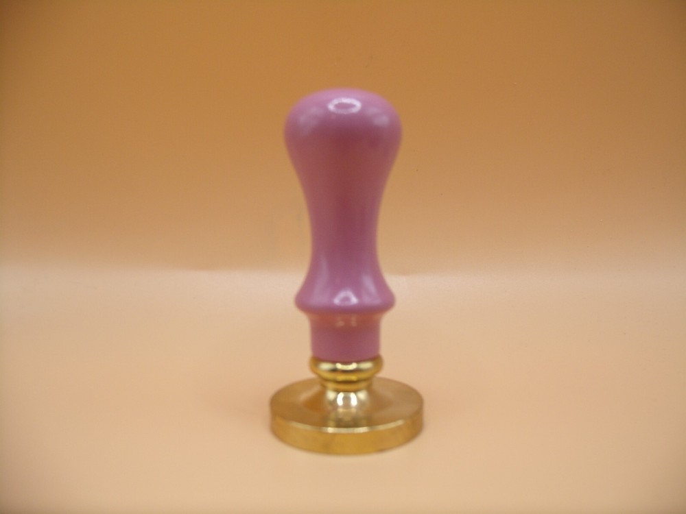 Modern Brass & Wood Easter Egg Tree Sealing Wax Stamp Seal