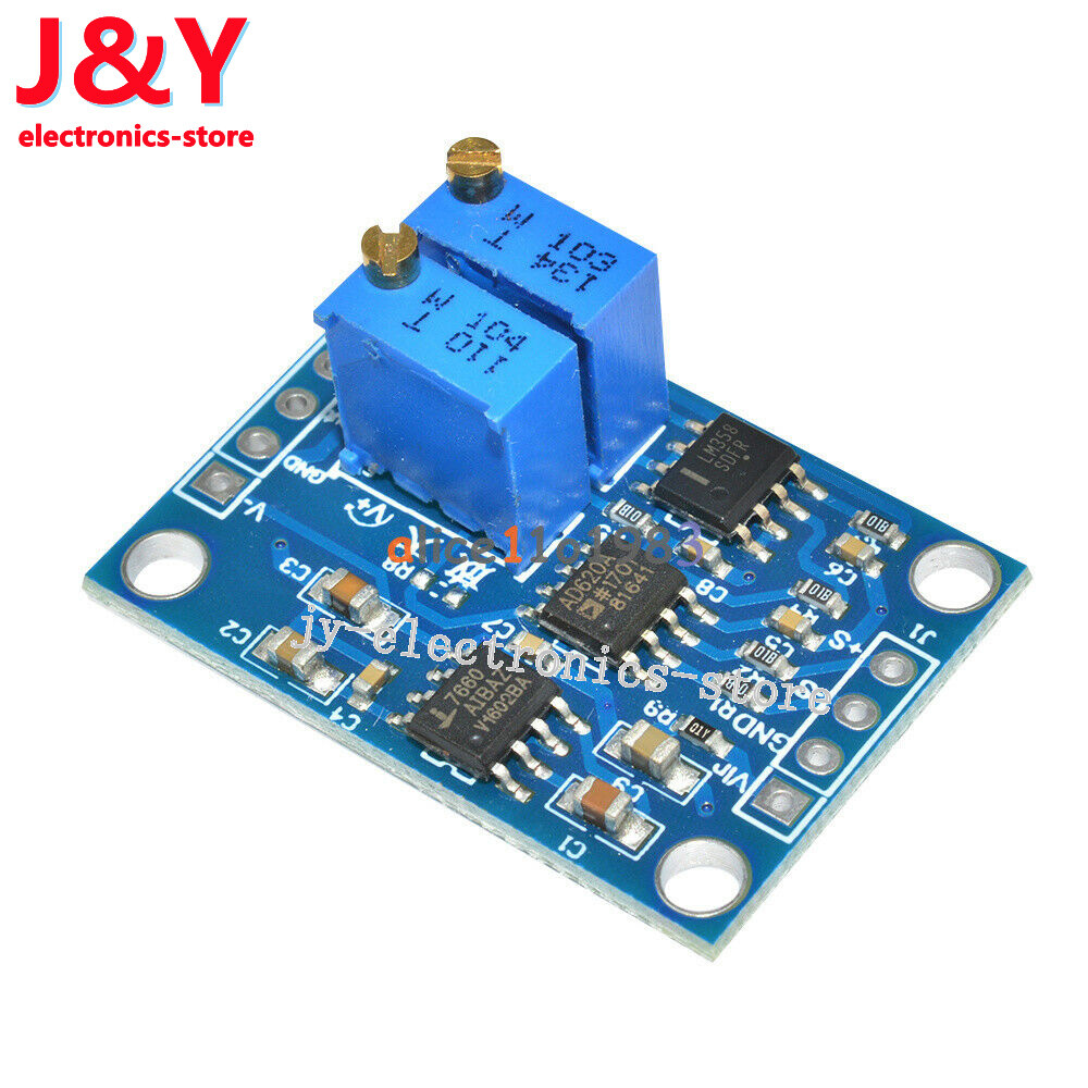 AD620 Microvolt MV Voltage Amplifier Signal Instrumentation Module Board
