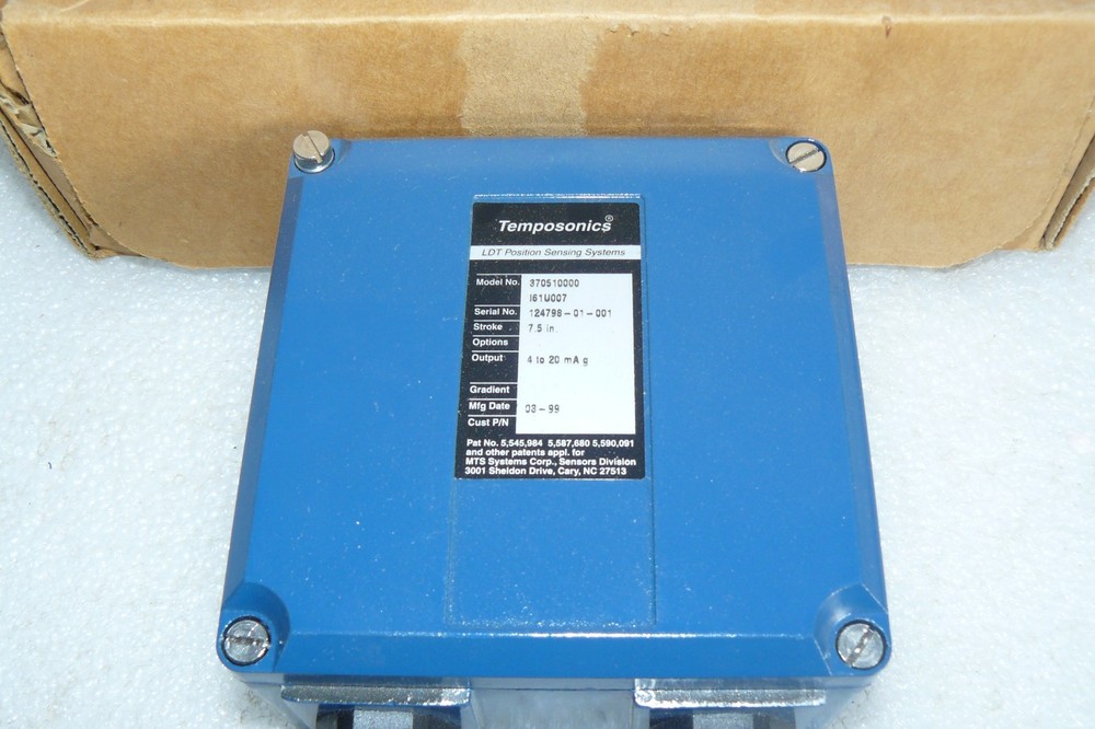 NEW TEMPOSONICS 370510000 CONTROL MODULE FOR SENSING TRANSDUCER