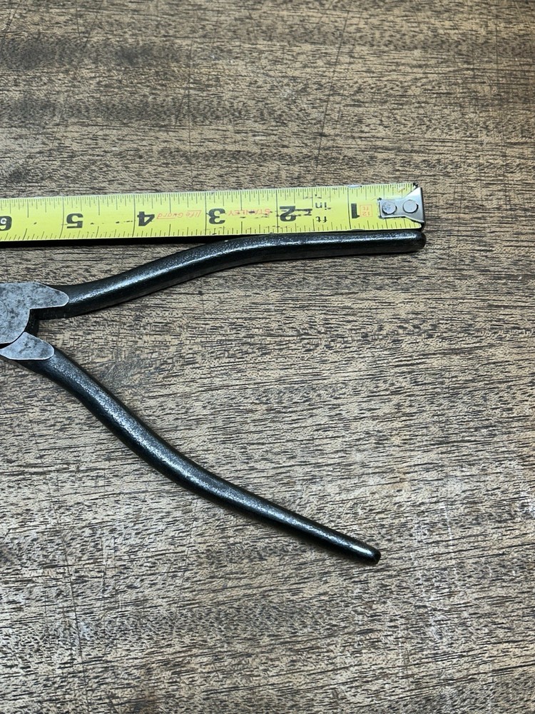 Vintage Unbranded Diagonal Cutting Cutter Pliers Wire Tool