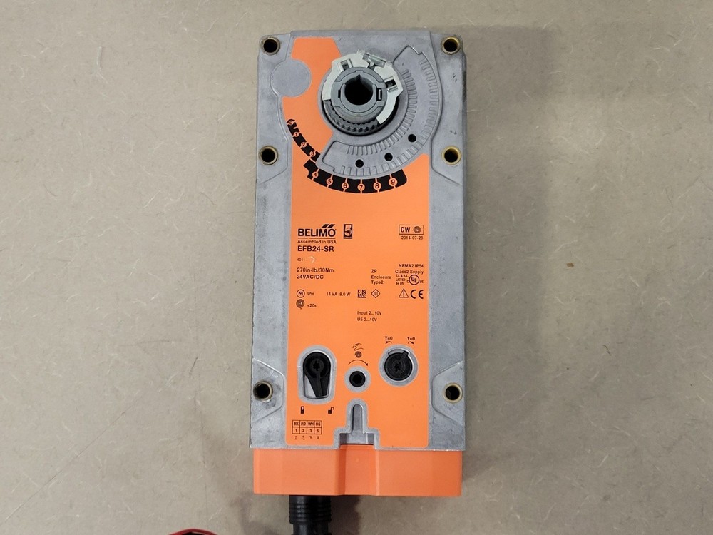 BELIMO EFB24-SR Damper Actuator – Safety
