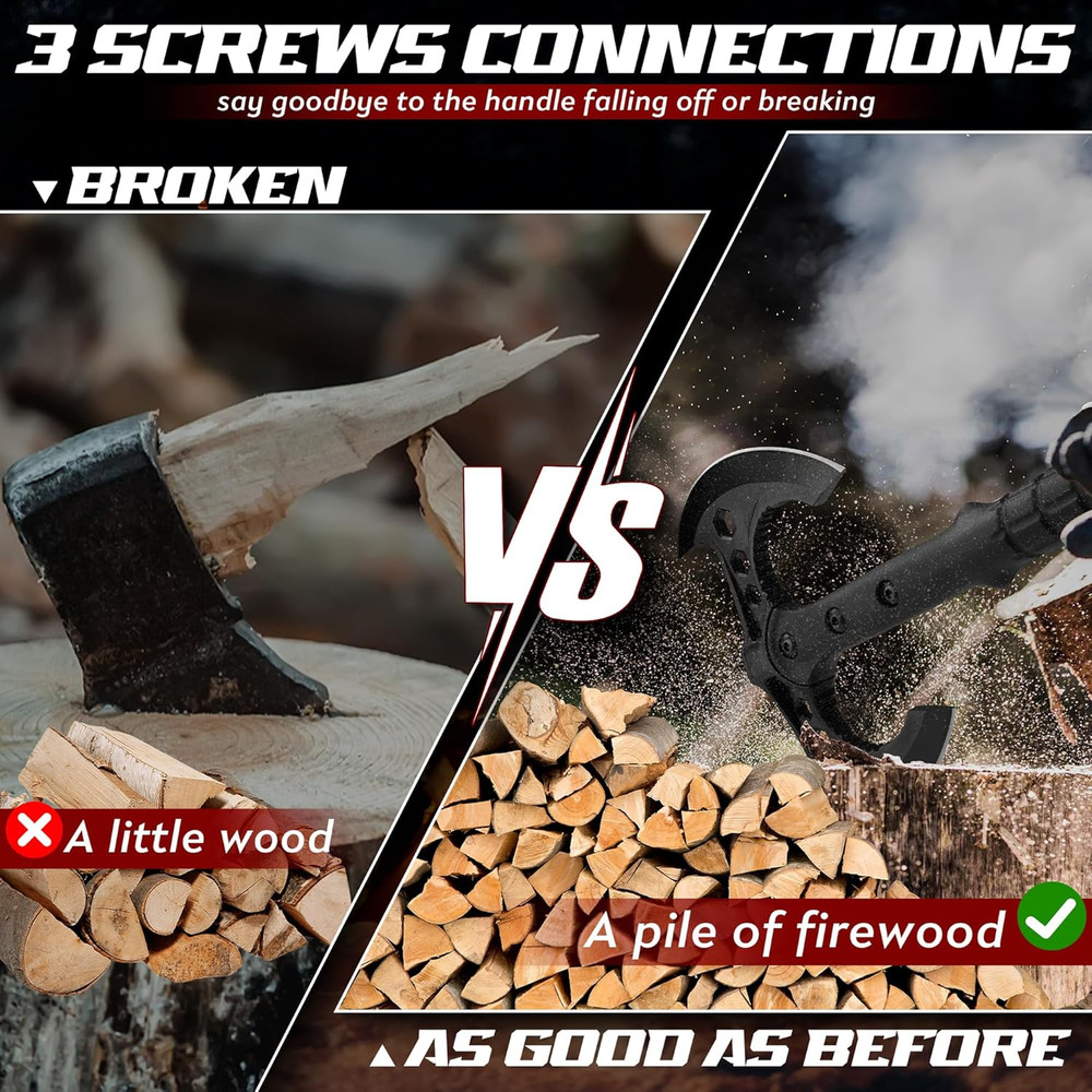 Professional Throwing Axe Set – 2-Pack 16" Throwing Hatchet Set with Sheaths and