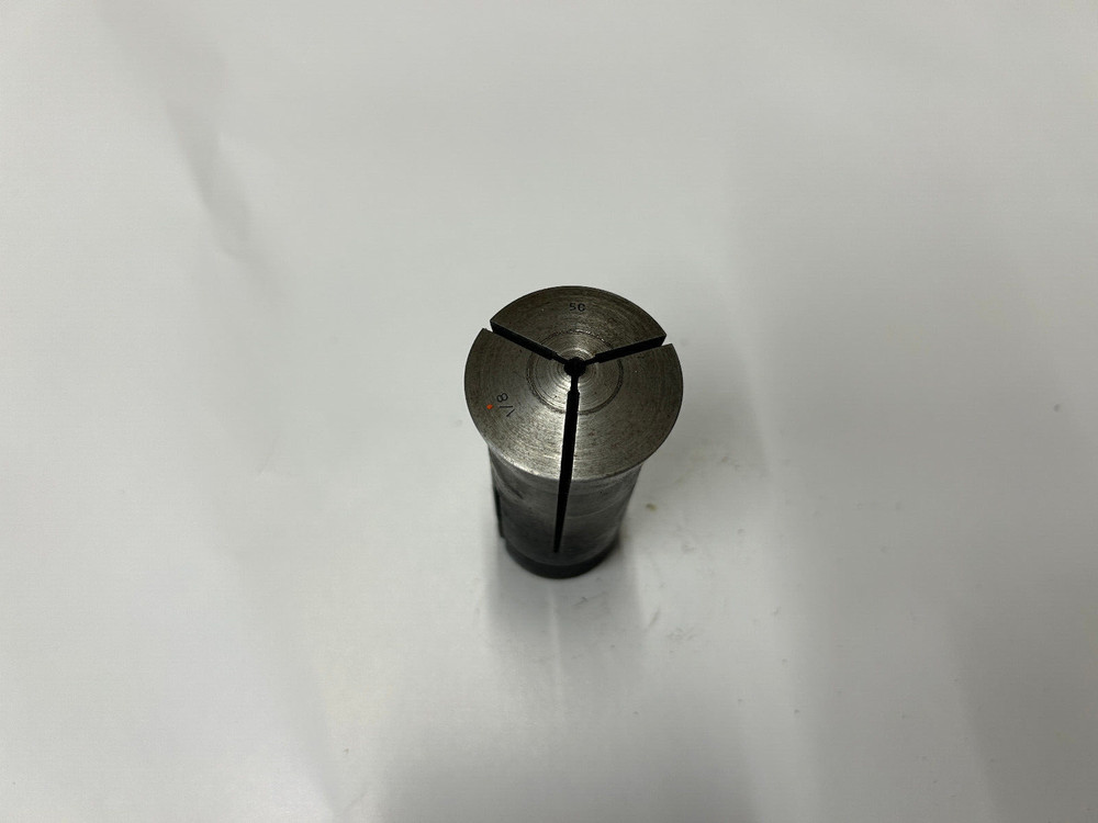 1/8" Steel Round 5C Collet w/Internal Threads