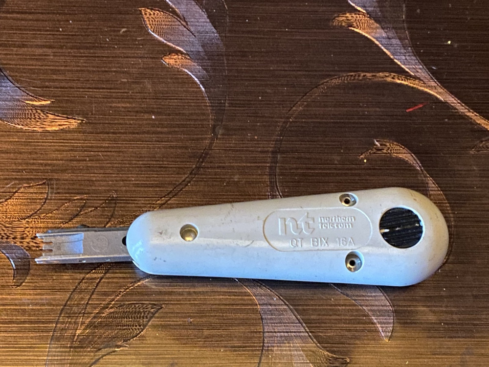 Northern Telecom QT BIX 16A Punch Down Tool Communication Tool