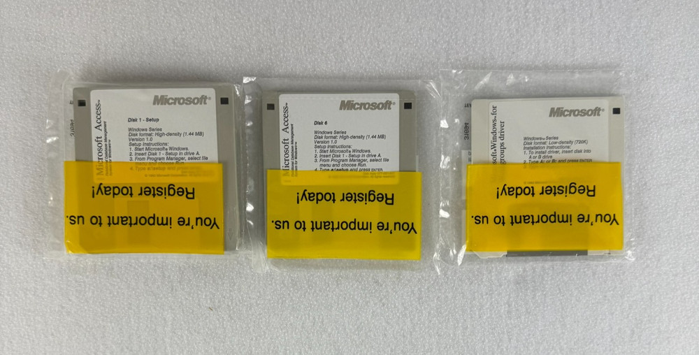 MICROSOFT ACCESS for Windows Introductory Edition Boxed Set Complete