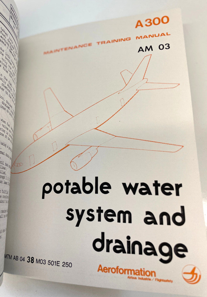 Vtg Airbus A300 Technical Service Training Manual Multiple Systems Book
