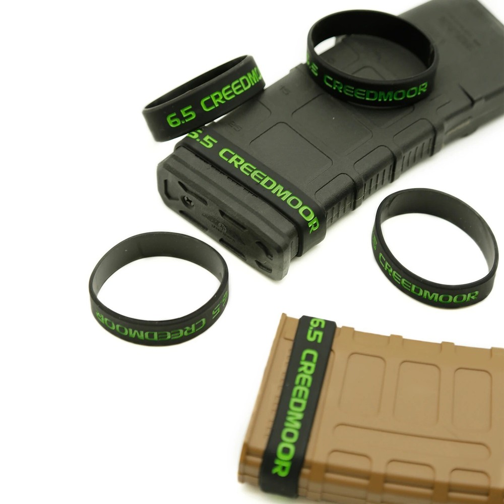 6 Pcs Multi Caliber Magazine Marking Band for Mag Safe Storage Tactical Range