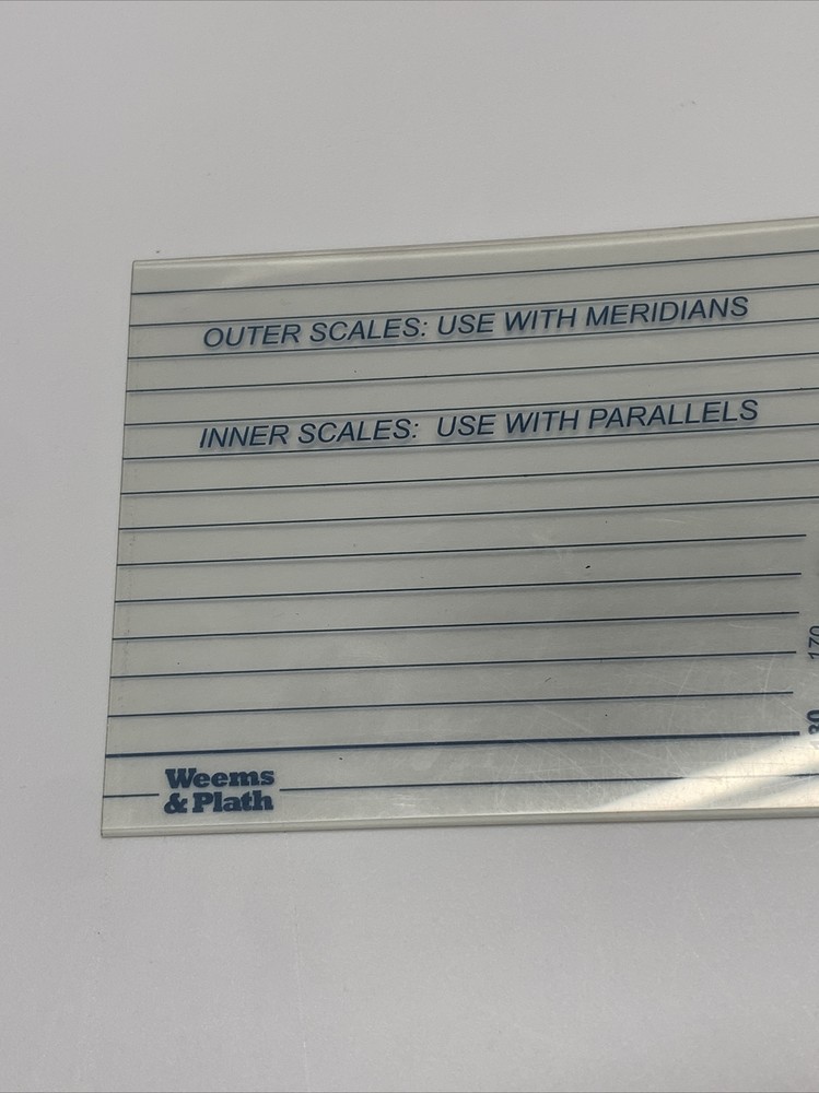 2007 Weeks & Plath Plotter - Water Navigation Tool