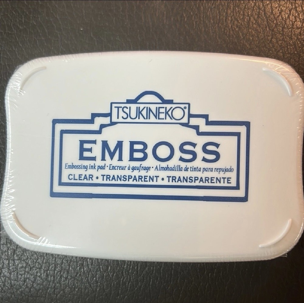 Clear Embossing Ink Stamp Pads