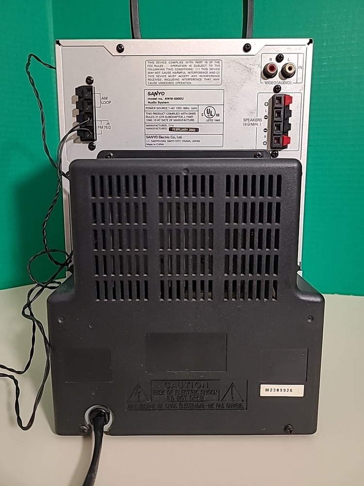 Sanyo AWM-5000U Micro Component System Rare