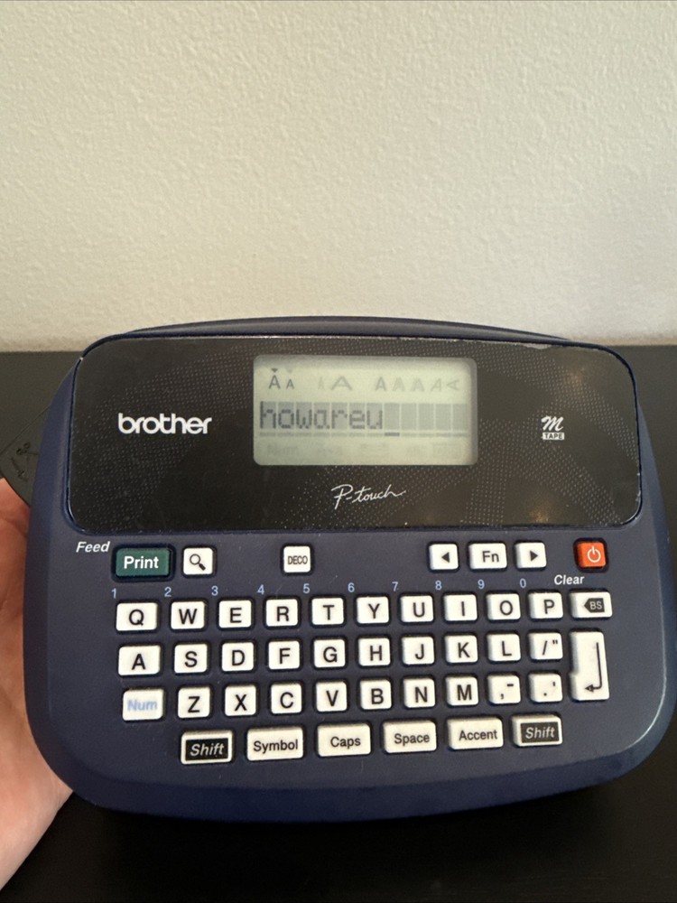 Brother P-Touch Label Maker Model PT-45   WORKS!
