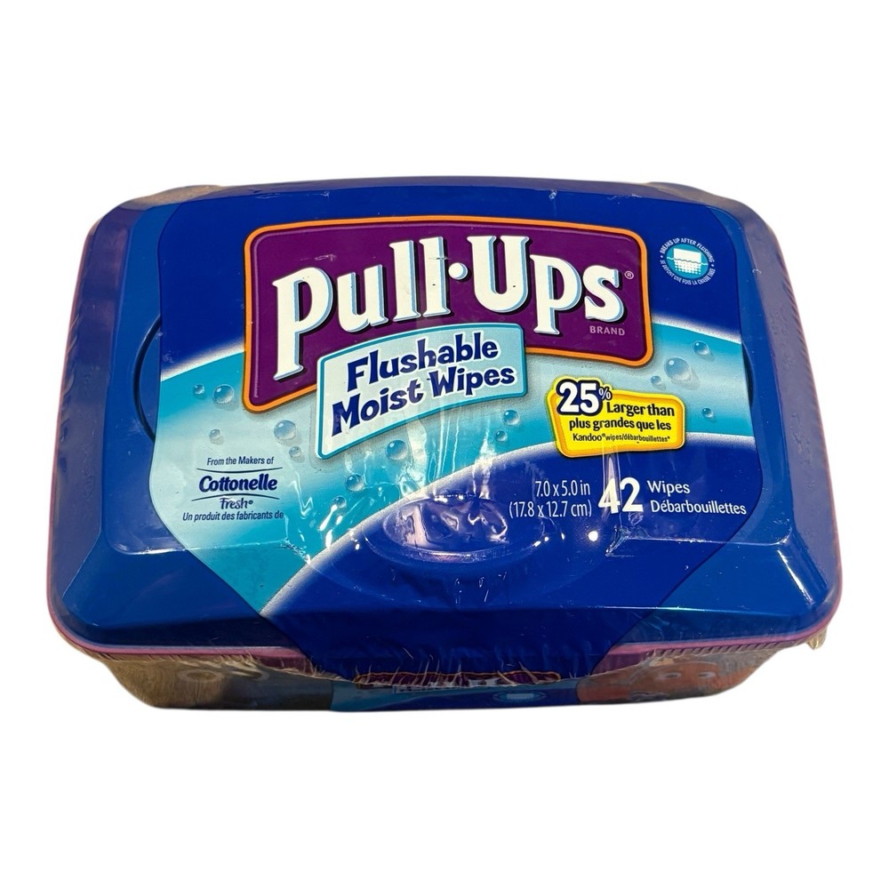 Cottonelle Pull-ups Flushable Moist Wipes Sealed Pop Up Pixar Finding Nemo