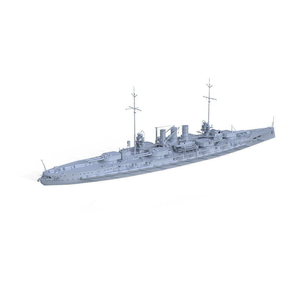 1/2000 Military Model Kit German Navy Helgoland Battleship