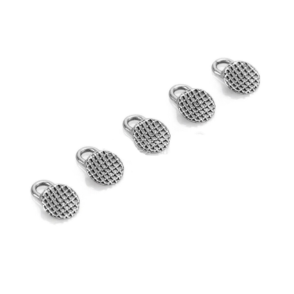 Dental Ortho 10 Pcs Bondable Round/Rectangular Traction Hook Monoblock/Split