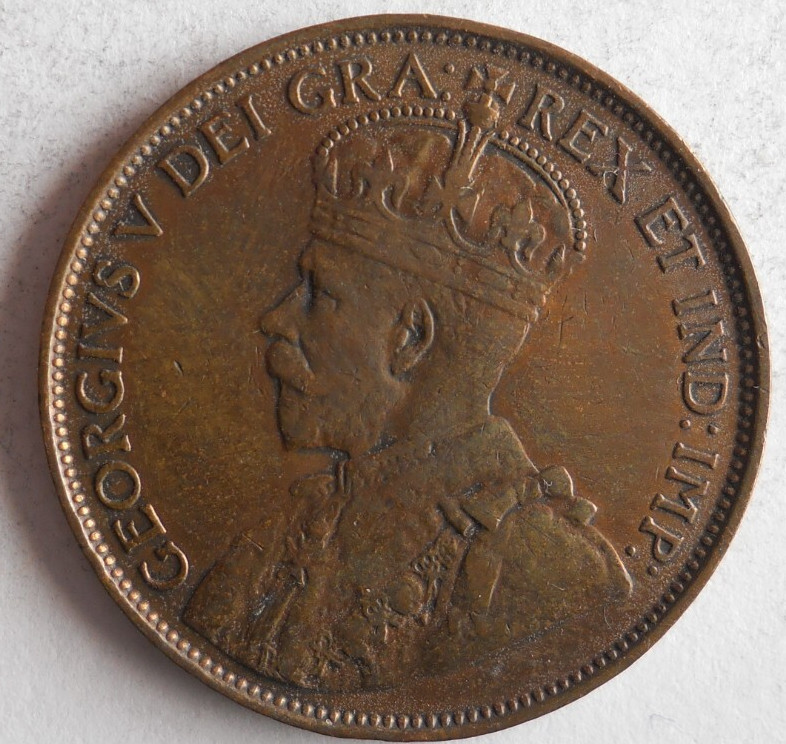 1913 CANADA CENT - Excellent Coin - FREE SHIP - Bin #303