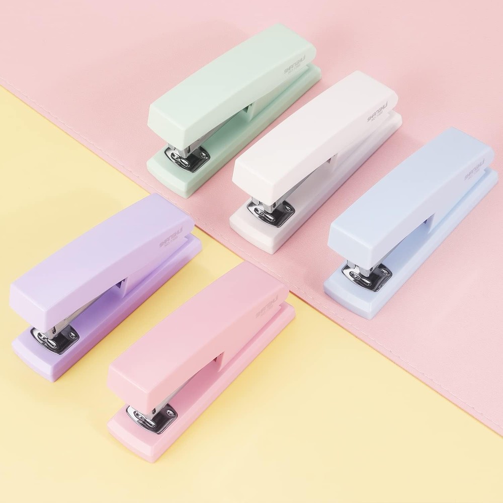Tamaki Stapler, Office Small Staplers for Desk, Green