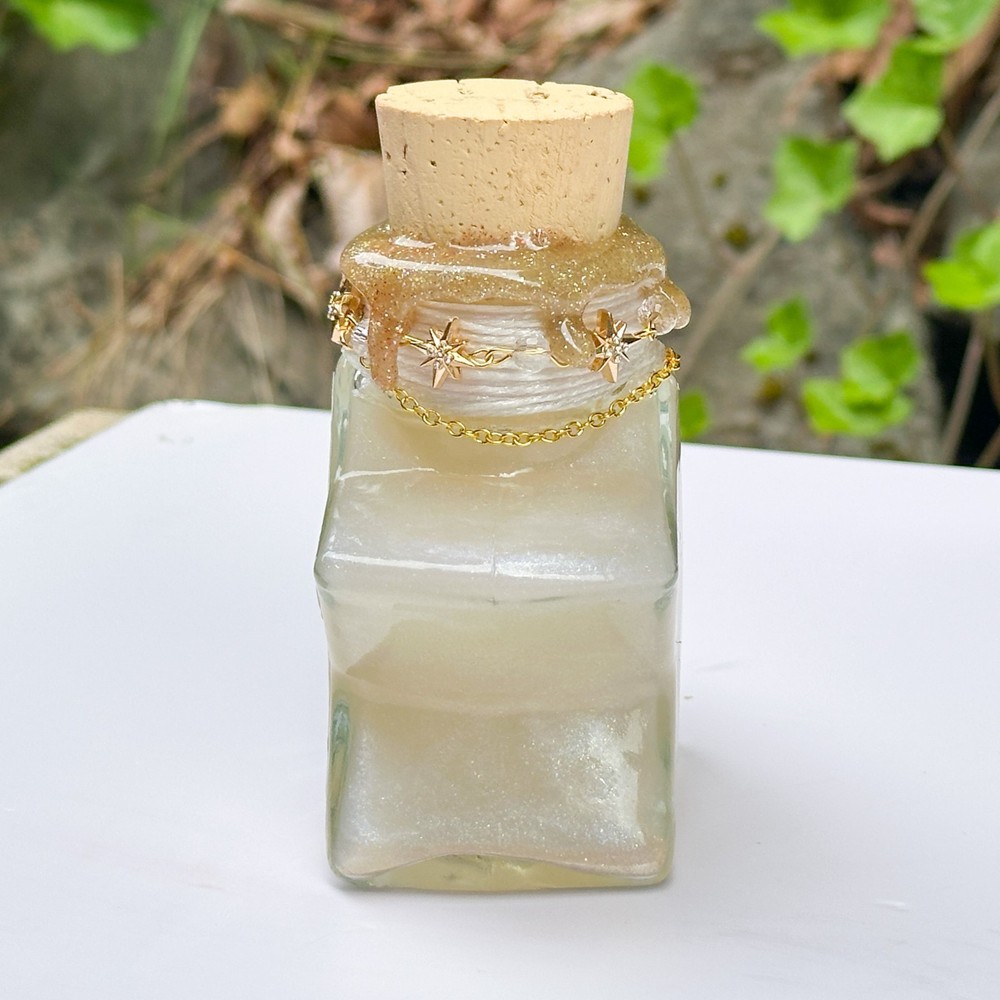 Captured Starlight Decorative Color Changing Potion Bottle Bookshelf Decor