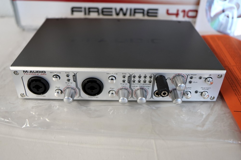 M-Audio FireWire 410 Digital Recording Interface - READ