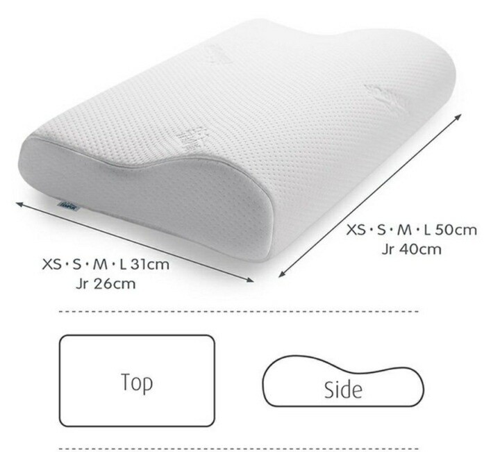 TEMPUR Original Pillow 310012 White Size M