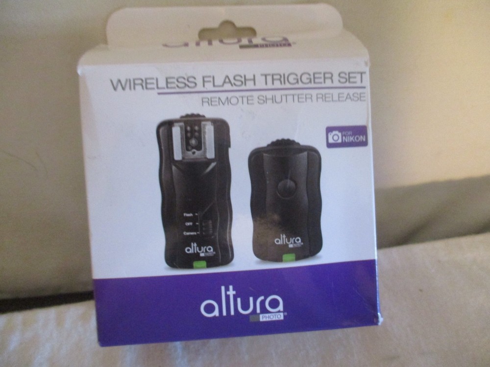 Altura Wireless Flash Trigger Set Receiver and Transmitter For Nikon New